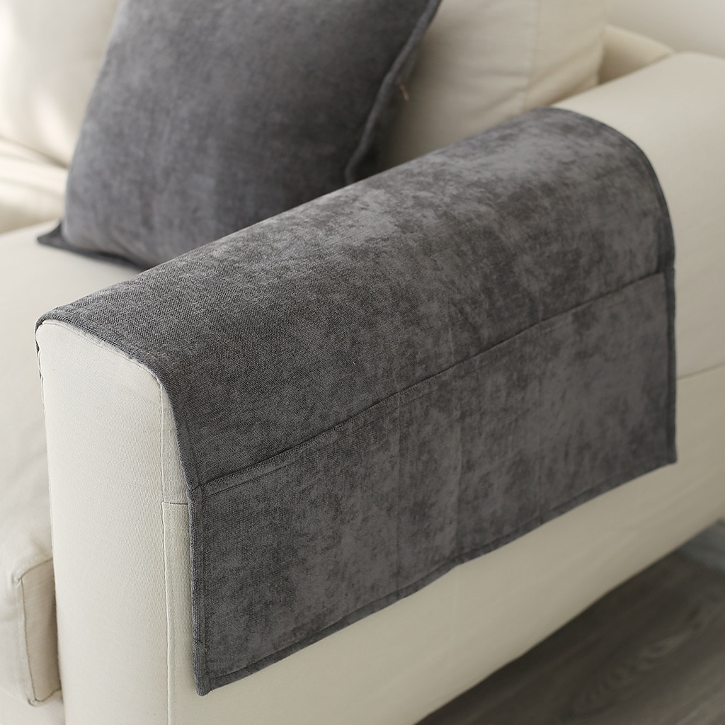 Manta De Sofá Côr Sólida Impressão Reactiva Chenille Jacquard Capas de Sofa de 2025 por $31.99 –P9