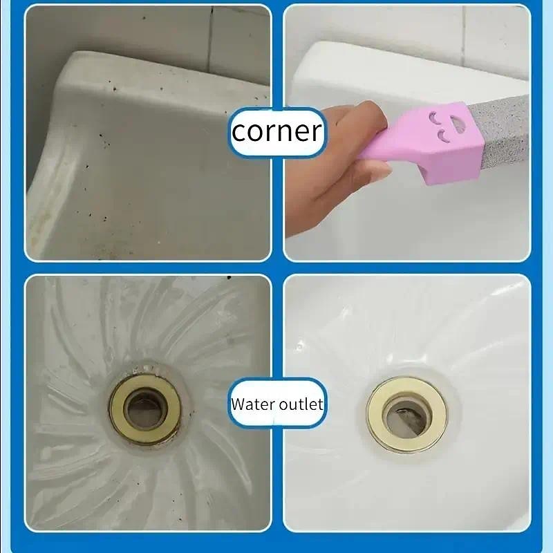 Eliminate Stubborn Hard Water Rings with this 1pc Pumice Stone Toilet Bowl Cleaner - Perfect for Bath/Pool/Household Cleaning! , Bathroom Tools 2025 - $9.99 –P4