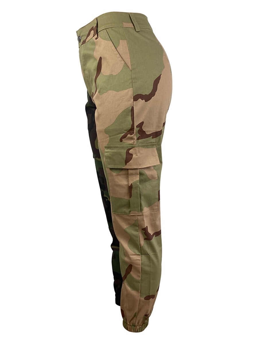 Women's Cargo Pants Pants Trousers Full Length Active Fashion Outdoor Street Khaki Army Green S M Fall Winter 2023 - US $34.99 –P20