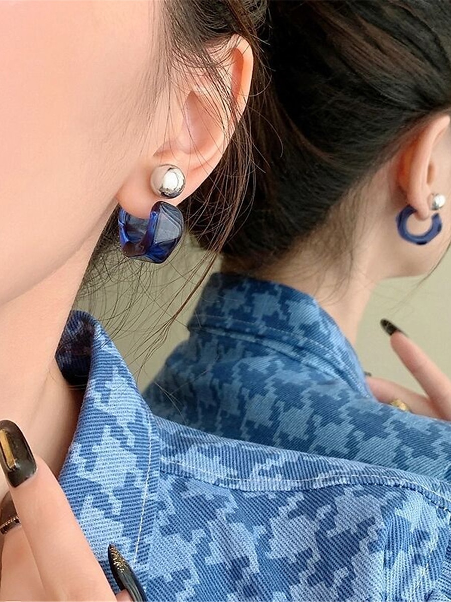 Femme Boucles d'oreille Mode Extérieur Géométrie Boucle d'oreille de 2025 ? $7.49 –P6