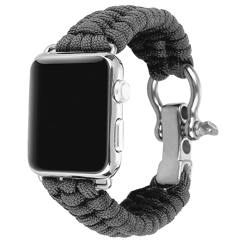 1 pacote Corda trançada artesanal Compatível com Pulseira Apple Watch 38mm 40mm 41mm 42mm 44mm 45mm 49mm Entrançado Elástico Ajustável Tecido pulseira de substituição para iwatch Ultra 2 Series 9 8 7 de 2025 por $12.99 –P16