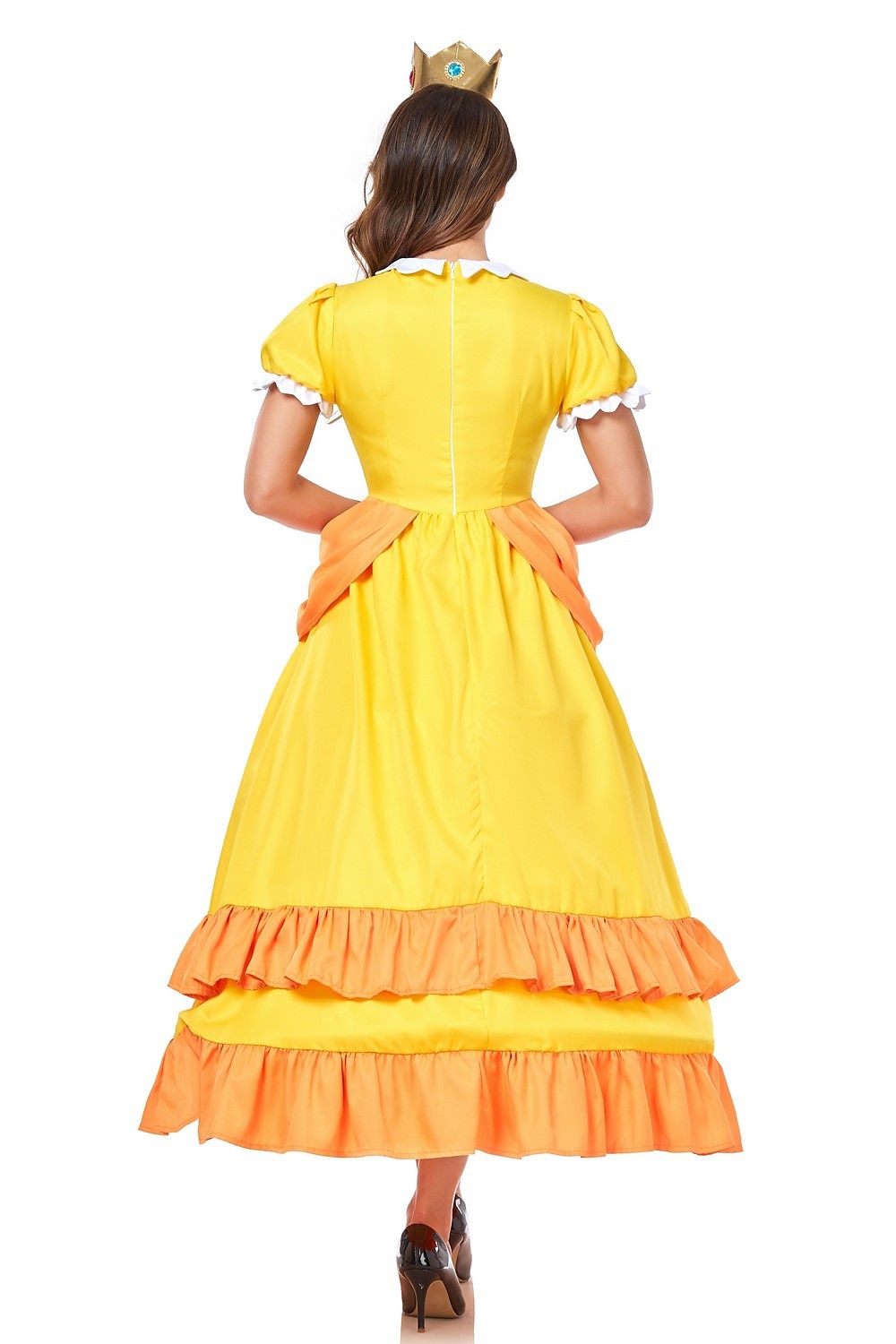 Super Bros Prinsessa Peach Cosplay-Asut Aikuisten Naisten Cosplay Karnevaali Suoritus Halloween Karnevaali Naamiaiset Mardi Gras Helppo karnevaaliasu 2025 - $50.99 -P13