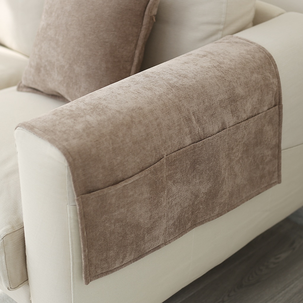 Manta De Sofá Côr Sólida Impressão Reactiva Chenille Jacquard Capas de Sofa de 2025 por $31.99 –P6