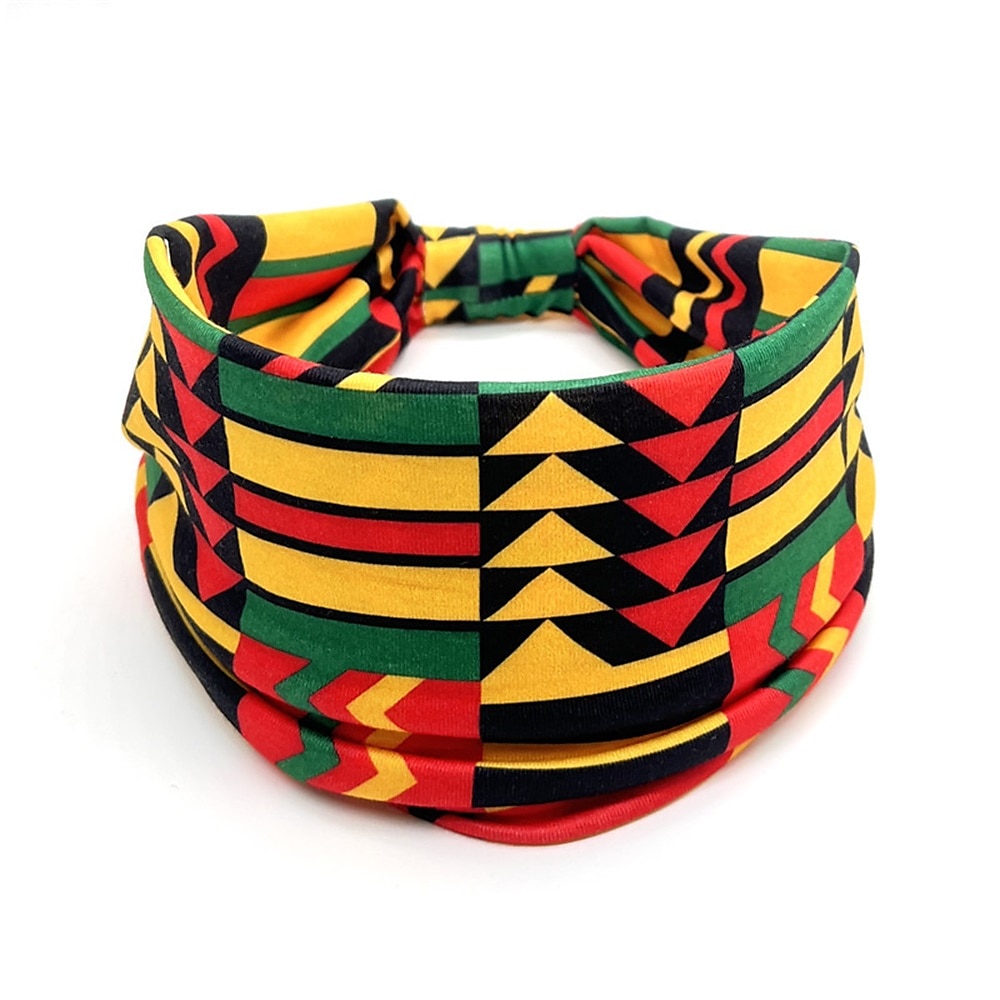 Bandes de cheveux pour femmes, motifs imprimés africains, large bord, nouage élastique, bandeaux de sport, de yoga, couvre-chef pour femmes, accessoires pour cheveux de 2025 ? $6.99 –P20