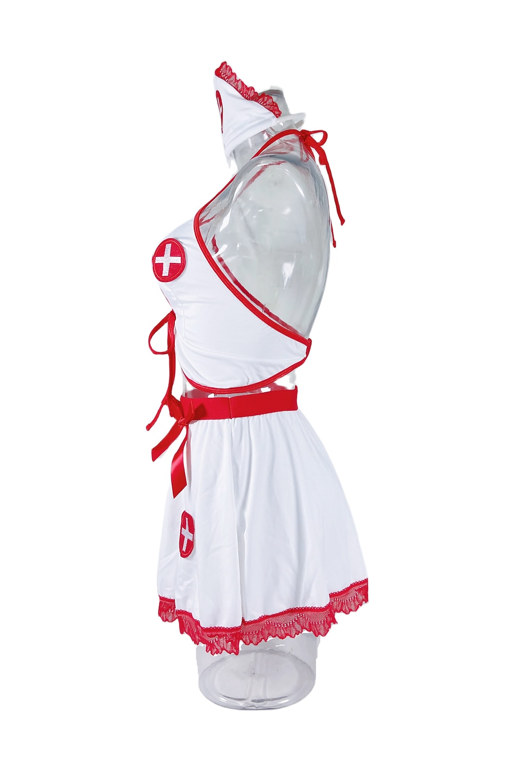 Infermieri / e Halloween Costume Cosplay Minigonna Uniforme Costume Sexy Adulti Per donna Carnevale Mascherata martedì grasso Performance Feste Halloween Costumi di Halloween facili Vestirsi del 2025 a $19.99 –P7