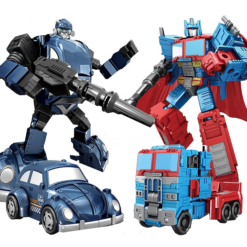 20 cm giocattoli di trasformazione anime robot car action figure plastica abs cool movie modello di ingegneria aeronautica regalo per bambini ragazzo del 2025 a $35.99 –P5