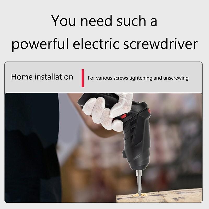15PCS/Set Foldable Electric Screwdriver Repairing Tools Screw Tightening USB Charging With LED Lighting For Maintenance Installation 2025 - $22.99 –P9