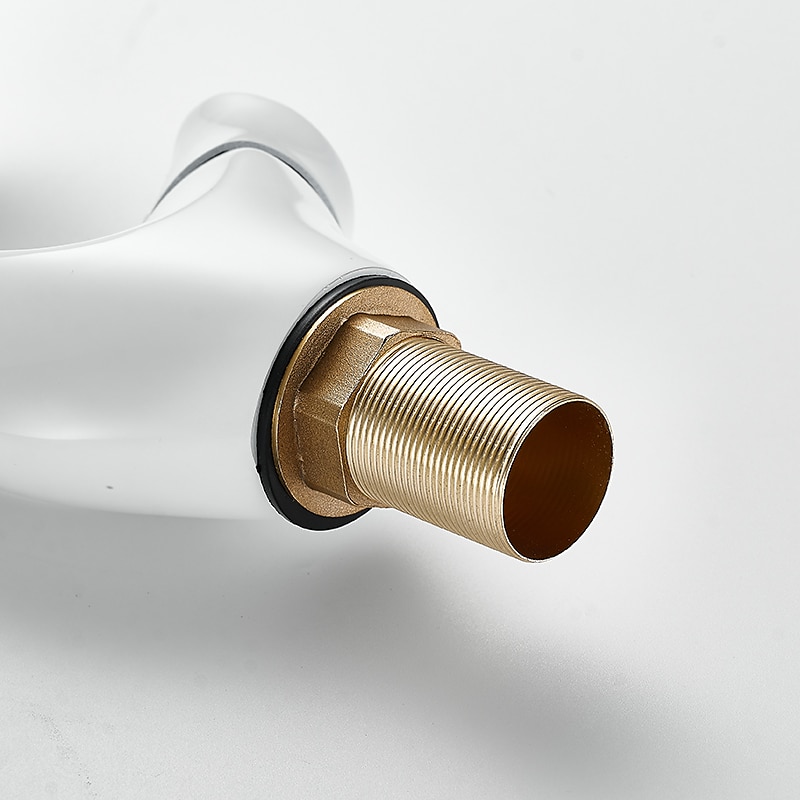 Lavandino rubinetto del bagno - Cascata Finiture verniciate Esterno Una manopola Un foroBath Taps del 2025 a $145.99 –P3