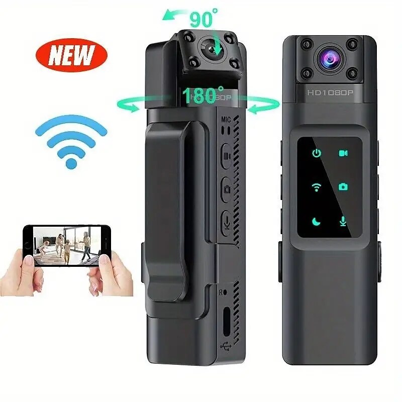 1080P HD Noise Reduction Camera WiFi Infrared DVR Video Recorder Body Camera L13 Wifi 2025 - $52.99 –P10