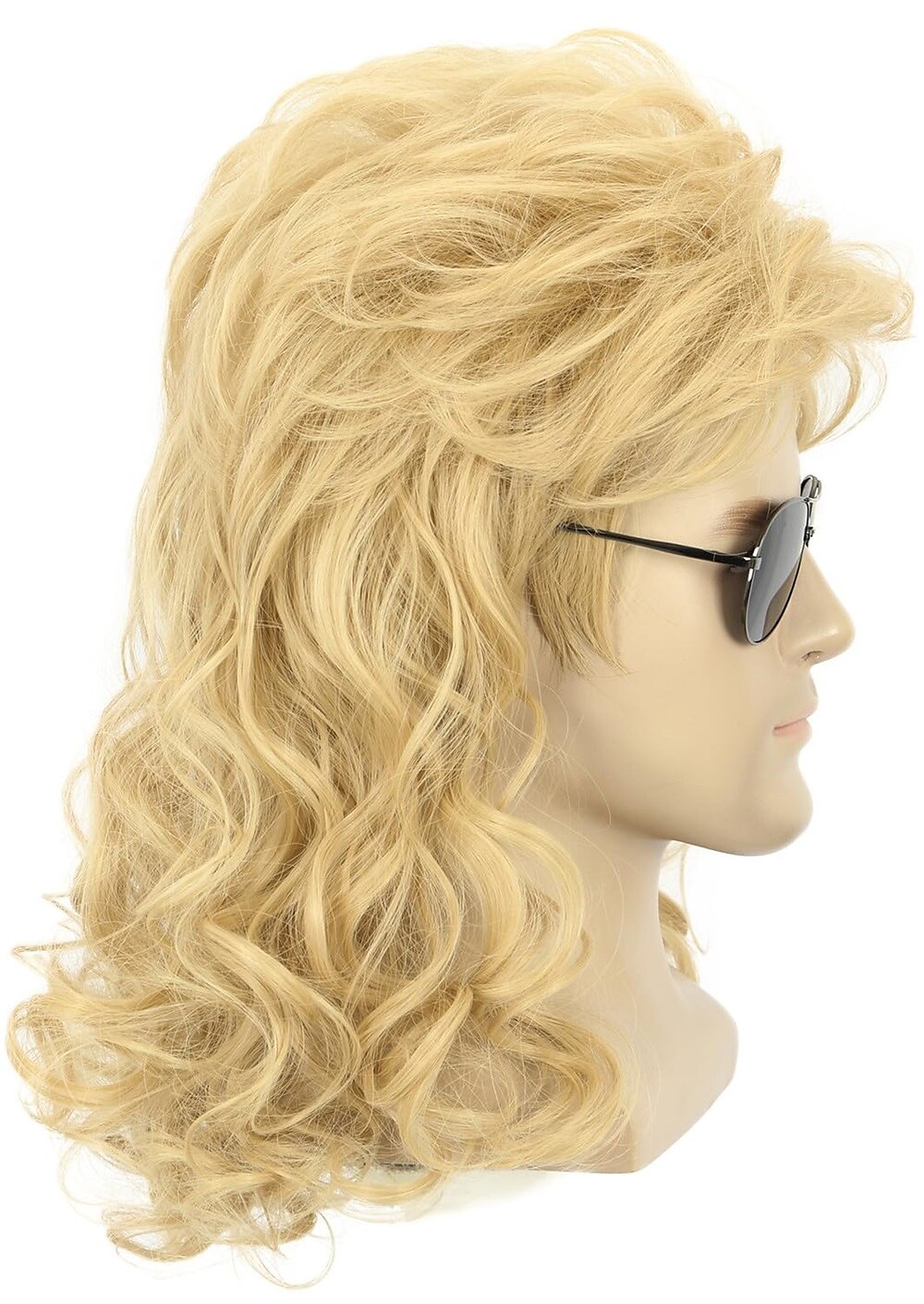Long Dark Brown Wig Rock Star Style Mullet Cosplay Wig 70s 80s Costume Wig Carnival Curly Hair Party Wigs Halloween Wigs 2025 - $20.99 –P5