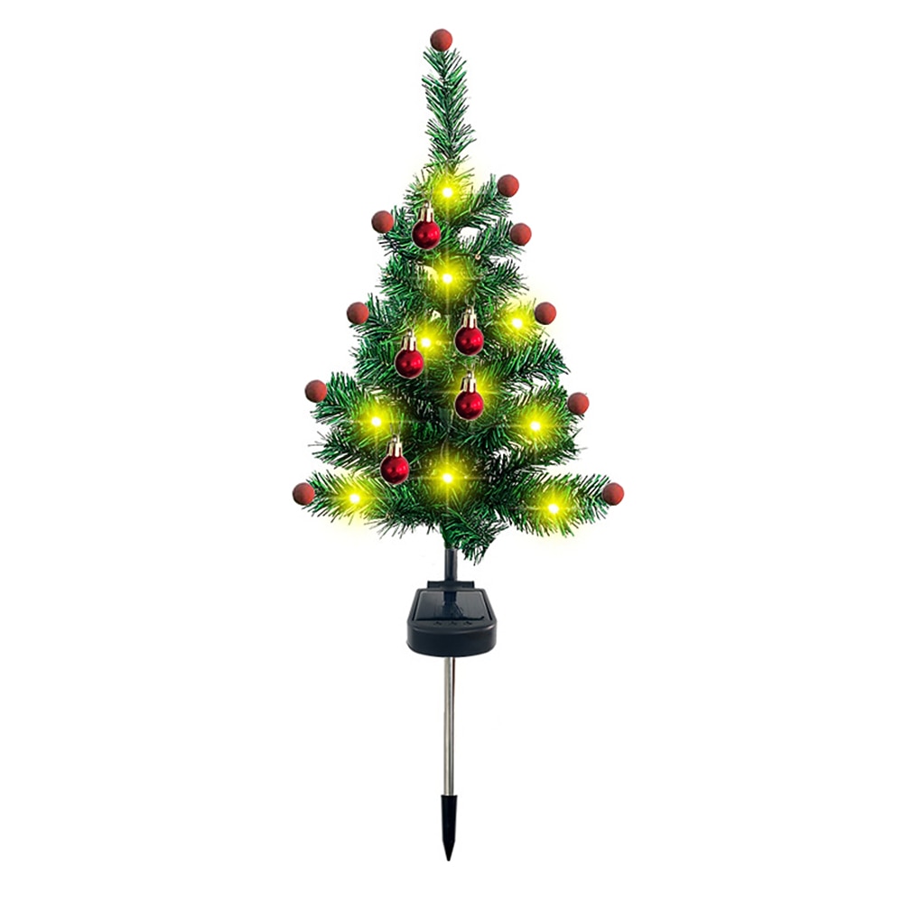Set Di Luci Solari Per L'albero Di Natale Decorazione Esterna Cortile Con Giardino Corridoio Luce Solare Per L'albero Di Natale Del Prato Luce Per L'atmosfera Della Festa Delle Feste del 2025 a $21.99 –P10