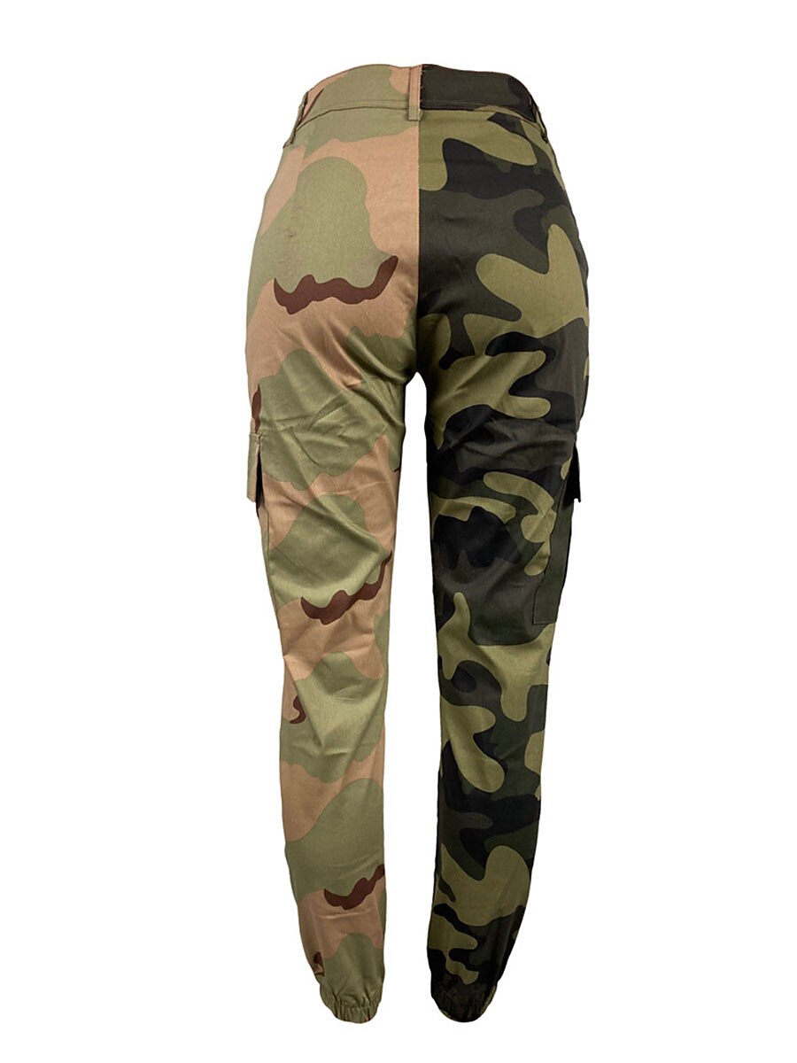 Women's Cargo Pants Pants Trousers Full Length Active Fashion Outdoor Street Khaki Army Green S M Fall Winter 2023 - US $34.99 –P18