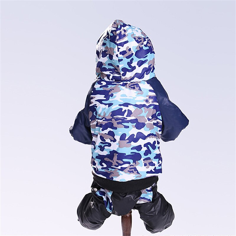 Perros Gatos Abrigos Chaqueta Moda Casual Invierno Impermeable Transpirable Suave Lavable Cómodo Casual Diario Ropa para perros for Bichón Frisé Pomerania Animal doméstico del bebé Mariposa Small 2025 - $26.99 –P5