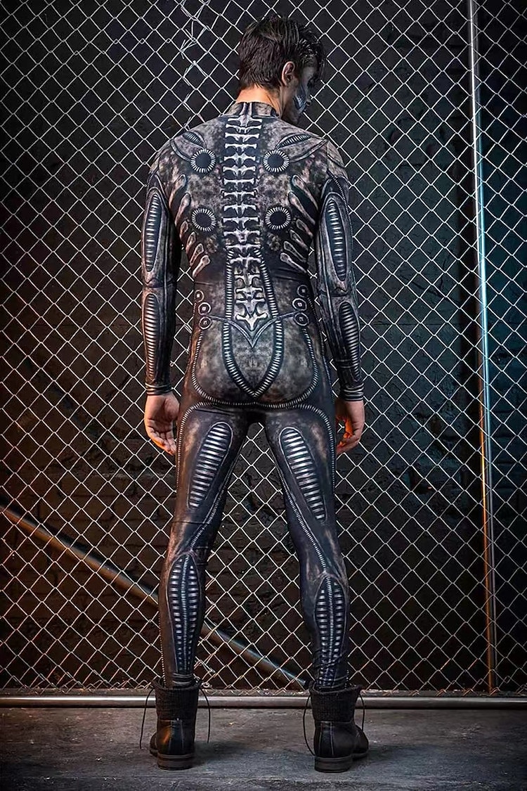 Skeleton Skull Carnival Costume Full Body Suit Cosplay Costume Bodysuits Adults' Men's Cosplay Performance Party Halloween Carnival Masquerade Mardi Gras Easy Carnival Costume 2025 - $32.99 –P4
