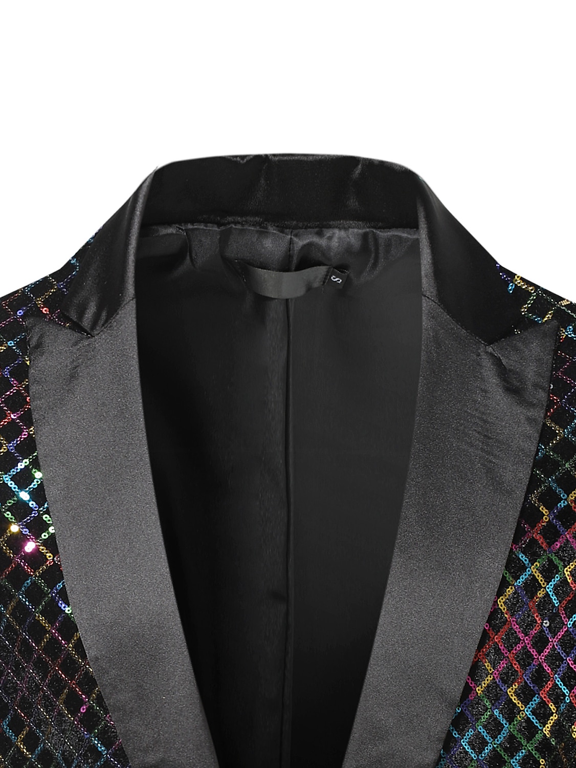 Disco 1980s Suits & Blazers Lapel Collar Blazer Peak Lapel Normal Disco Sequins Men's Halloween Masquerade Party Club Pride Parade Adults' Coat Fall & Winter 2025 - $9.99 –P7