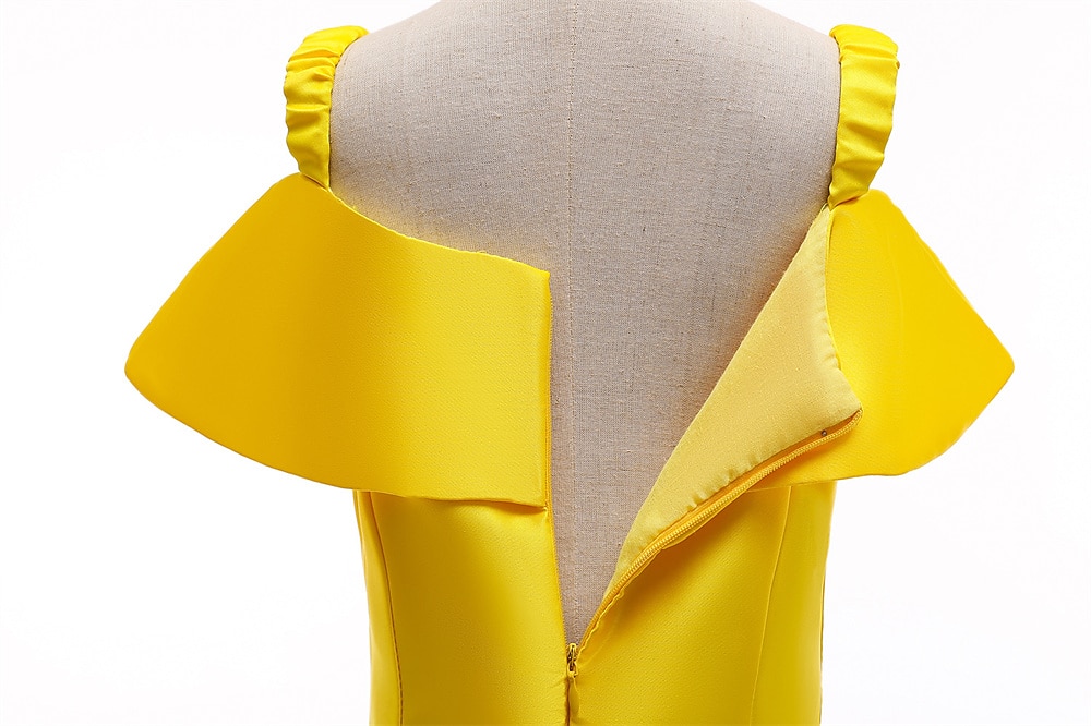 Sagolikt Prinsessa Söt Blommaflickaklänning Temafestdräkt Tyllklänningar Cosplay for Flickor Barn Karnival Maskerad 2026 - $48.99 –P14