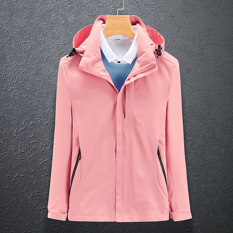 Pentru femei Jachetă Softshell Μπουφάν πεζοπορίας Αντιανεμικό πεζοπορίας În aer liber Termic cald Rezistent la Vânt Îmbrăcăminte Exterior Jachete Iarnă Fermoar Ascuns pe Întreaga Lungime Pescuit 2025 - $25.99 –P10
