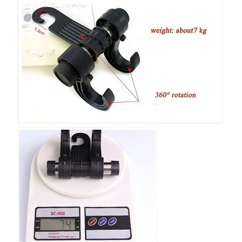 Universal Car Seat Back Storage Hook Sundries Hanger Bag Holder Multifunction Car Hooks Vehicle Storage Organizer 2025 - $14.99 –P4