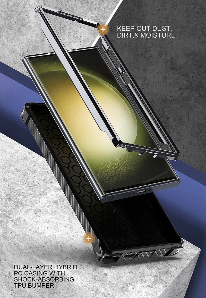 Phone Case For Samsung Galaxy S23 S22 S21 Ultra Plus With Magsafe with Stand Bumper Frame Magnetic Armor TPU PC 2025 - $21.99 –P8
