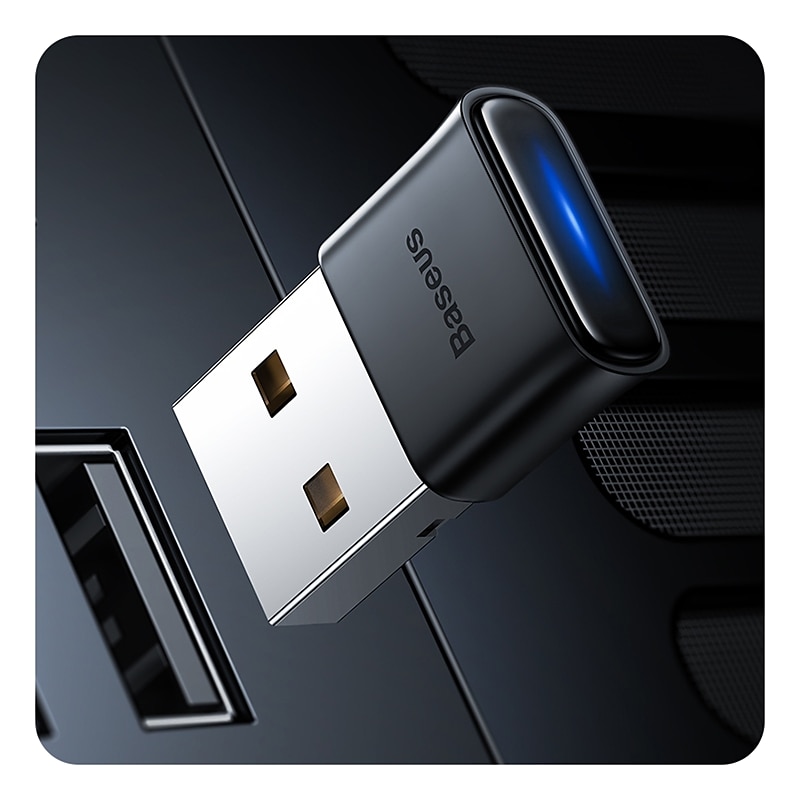 Baseus USB Bluetooth Adapter Dongle Adaptador Bluetooth 5.1 for PC Laptop Wireless Speaker Audio Receiver USB Transmitter 2025 - $17.99 –P14