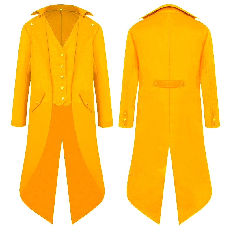 Homens Jaqueta de Inverno Casaco impermeável Manto / capas Festa dia das Bruxas Outono Inverno Fibra Sintética Prova-de-Água agasalhos Roupa Moda Fantasias Estilo vintage de 2025 por $40.99 –P7