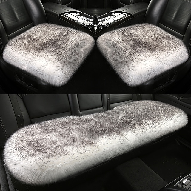 coussin de siège de voiture housses de siège de voiture en fourrure tapis en fausse laine coussin de sièges auto longue peluche tapis de sièges chauds d'hiver coussin chaud universel pour femmes de 2025 ? $49.99 –P8