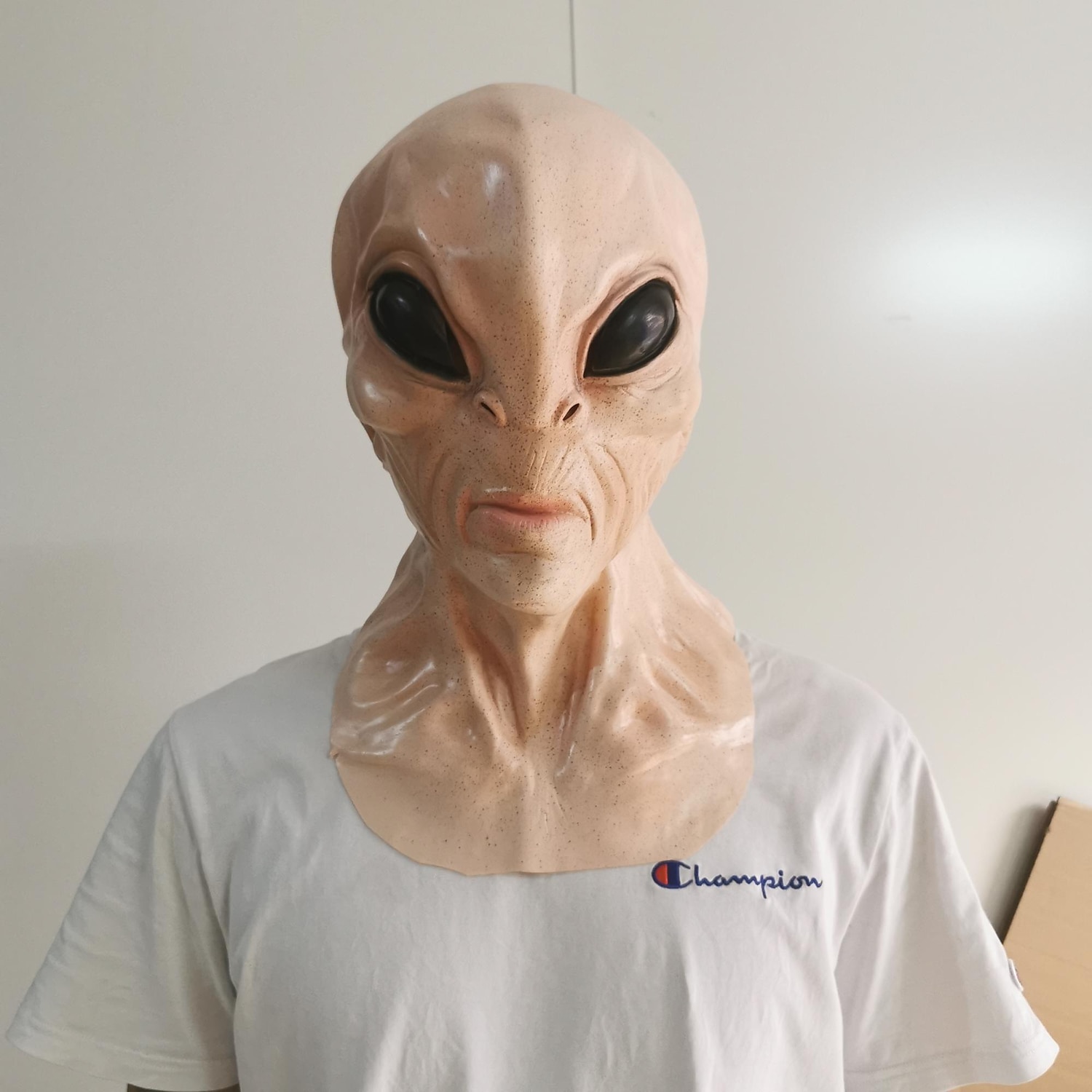 halloween mask realistisk gammal man mask läskig mänsklig latex mask, skrämmande skrynkla mask halloween cosplay kostym mask fest rekvisita 2025 - $27.99 –P11