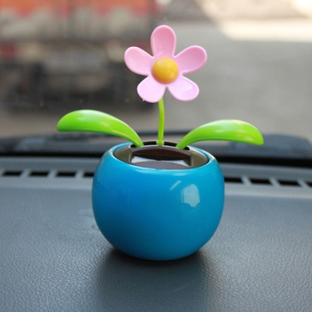 2st ny modesoldriven dans gungande animerad blomma leksak bil styling heminredning prydnad 2025 - $10.99 –P3