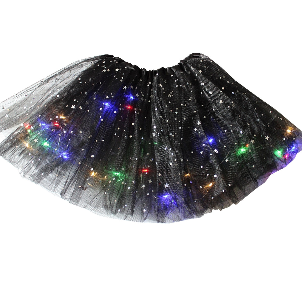 LED Tulle Skirts for Girls Light Up Women's Ballet Carnival Festival Cosplay Costumes Glow In the Dark for Glowing Party Decorating Fairy Gifts For Children 2025 - $14.49 –P7