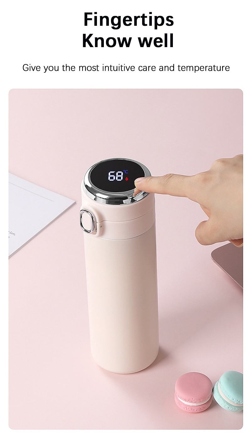 Smart Thermos Mug Mini Stainless Steel Thermos Cup Portable Leak Proof Water Cup with Filter Water Vacuum Tea Coffee Bottle Cup 2026 - $21.99 –P6