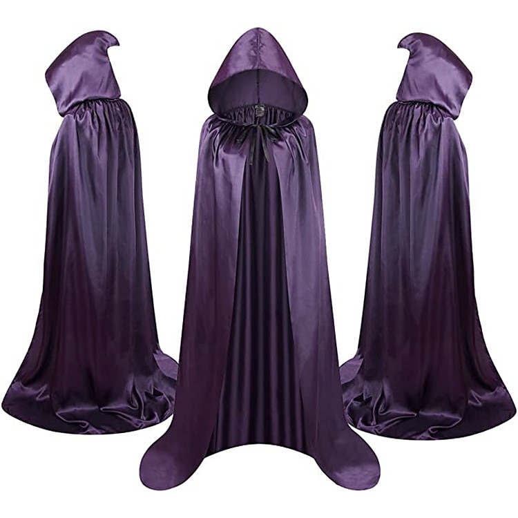 Retro Vintage Punk & Gothic Mittelalterlich Kapuzencape Schals Pestdoktor Wikinger Ranger Herren Damen Keltisch Vikinger Fantasie Maskerade Party / Abend Erwachsene Umhang 2025 - $15.49 –P13
