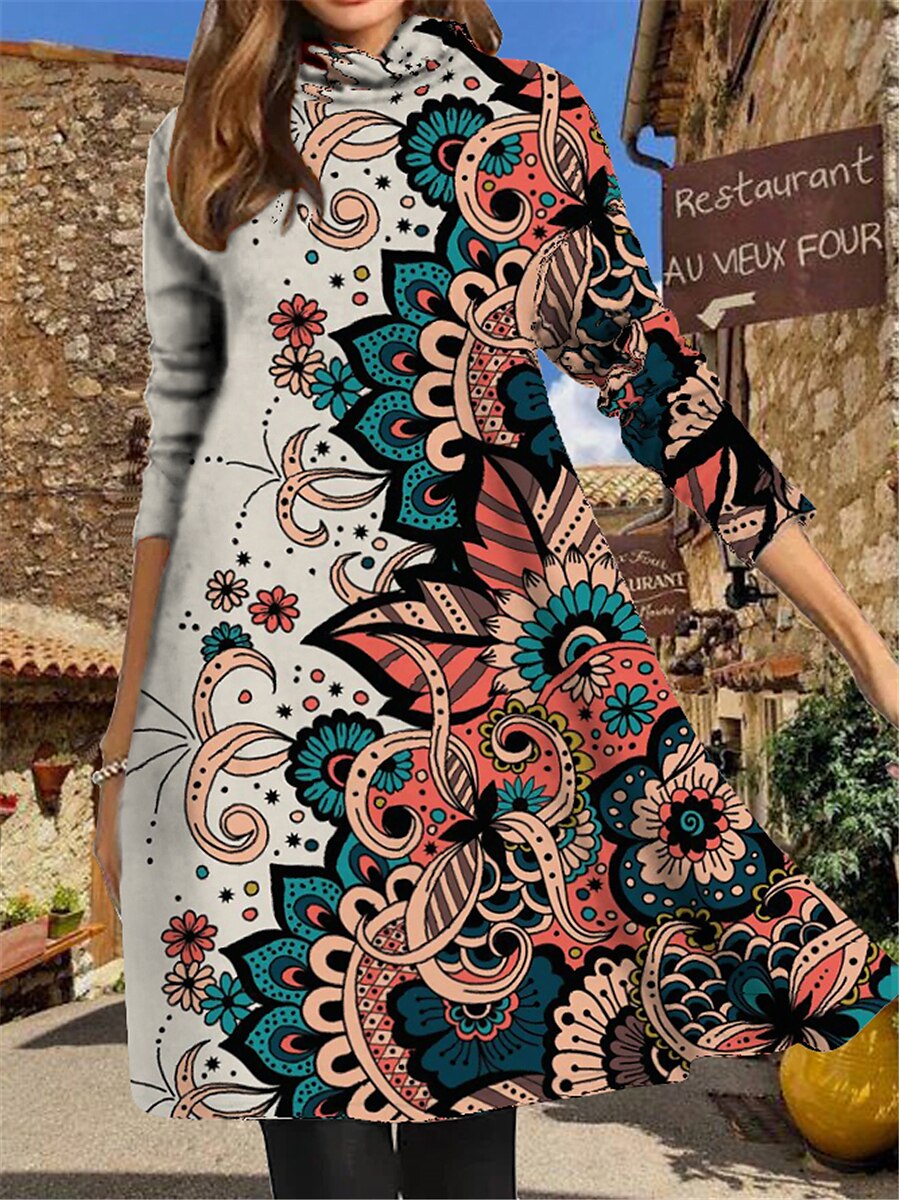 Winter on sale swing dress