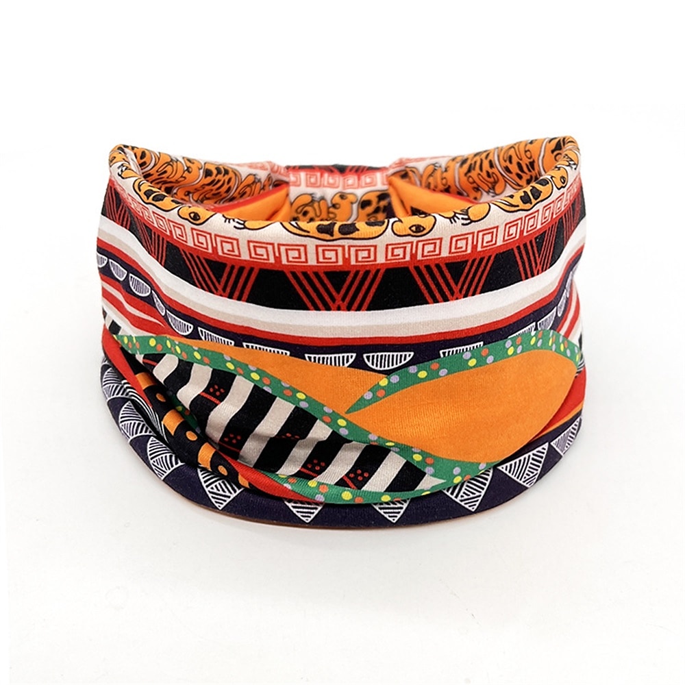 Bandes de cheveux pour femmes, motifs imprimés africains, large bord, nouage élastique, bandeaux de sport, de yoga, couvre-chef pour femmes, accessoires pour cheveux de 2025 ? $6.99 –P11