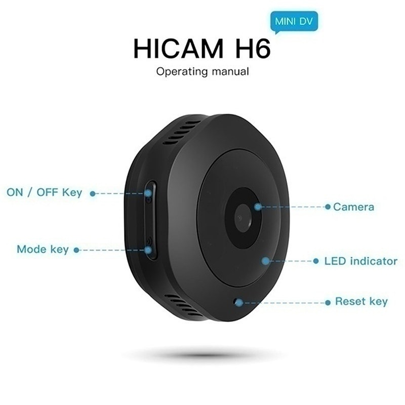 New HD 1080P Home Security System Mini Hidden Camera Wireless Wifi IP Security Camcorder DV DVR Night Vision Camera 2025 - $63.99 –P10