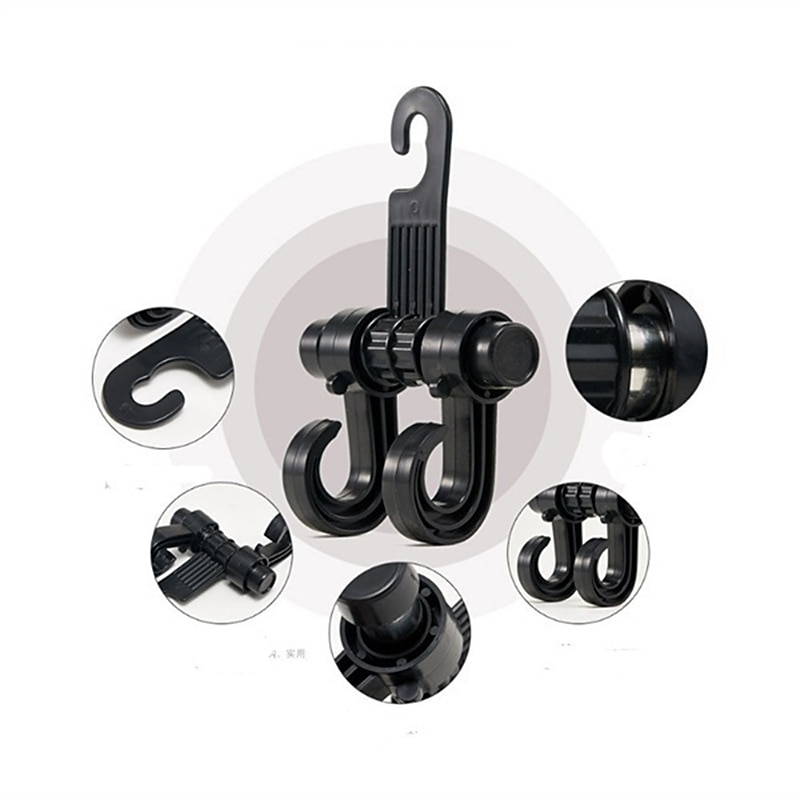 Universal Car Seat Back Storage Hook Sundries Hanger Bag Holder Multifunction Car Hooks Vehicle Storage Organizer 2025 - $14.99 –P8