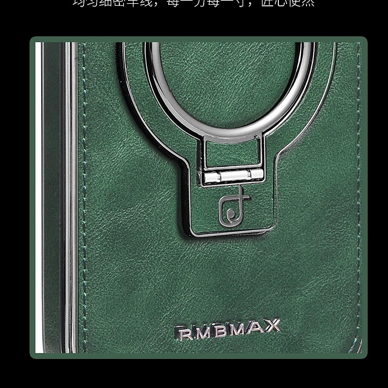 Phone Case For iPhone 16 15 14 Pro Max Plus 13 12 Pro Max Back Cover Magnetic Adsorption with Stand Holder Magnetic Full Body Protective Retro TPU PU Leather 2026 - $23.99 –P2