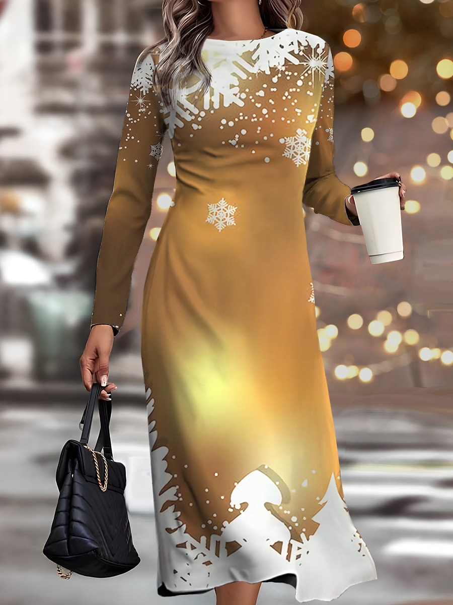 Semi Formal Christmas Dress