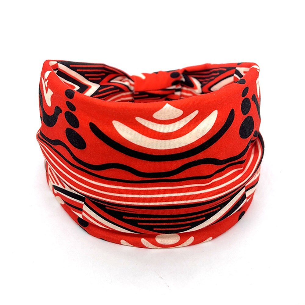 Bandes de cheveux pour femmes, motifs imprimés africains, large bord, nouage élastique, bandeaux de sport, de yoga, couvre-chef pour femmes, accessoires pour cheveux de 2025 ? $6.99 –P13