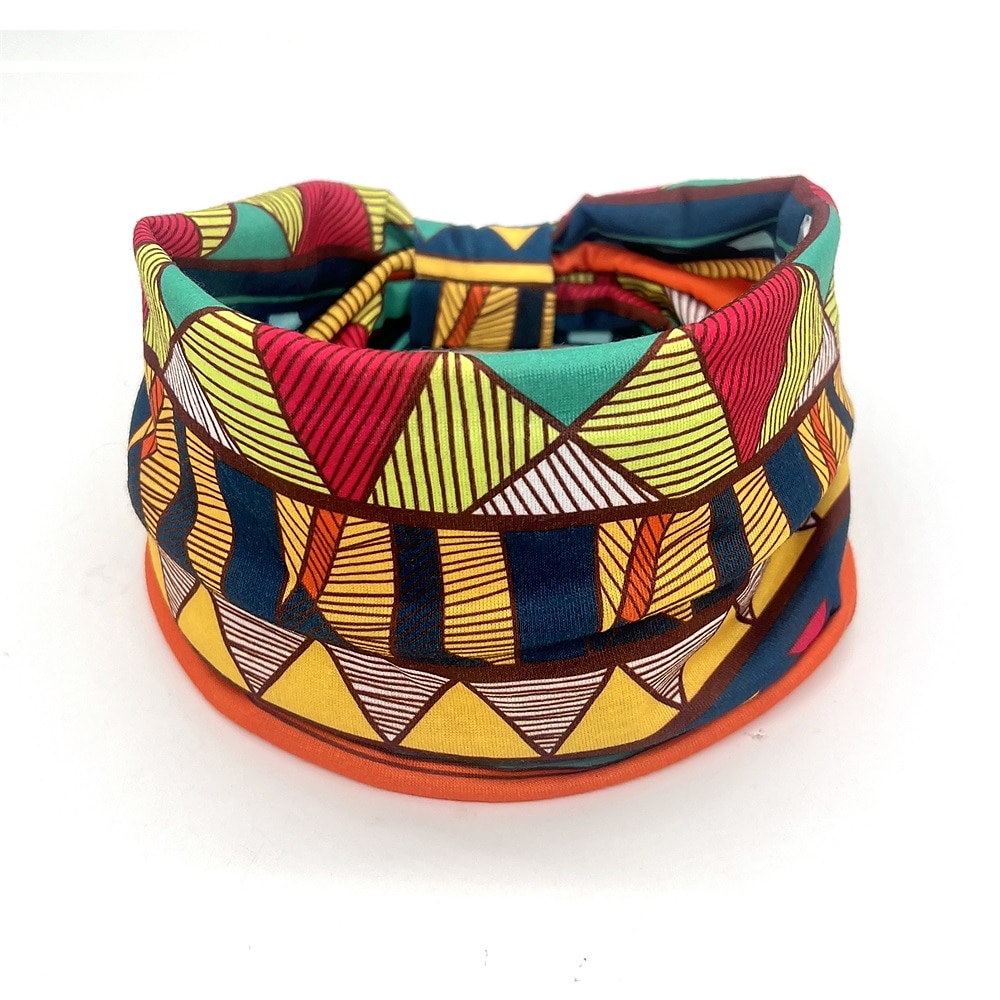 Bandes de cheveux pour femmes, motifs imprimés africains, large bord, nouage élastique, bandeaux de sport, de yoga, couvre-chef pour femmes, accessoires pour cheveux de 2025 ? $6.99 –P6
