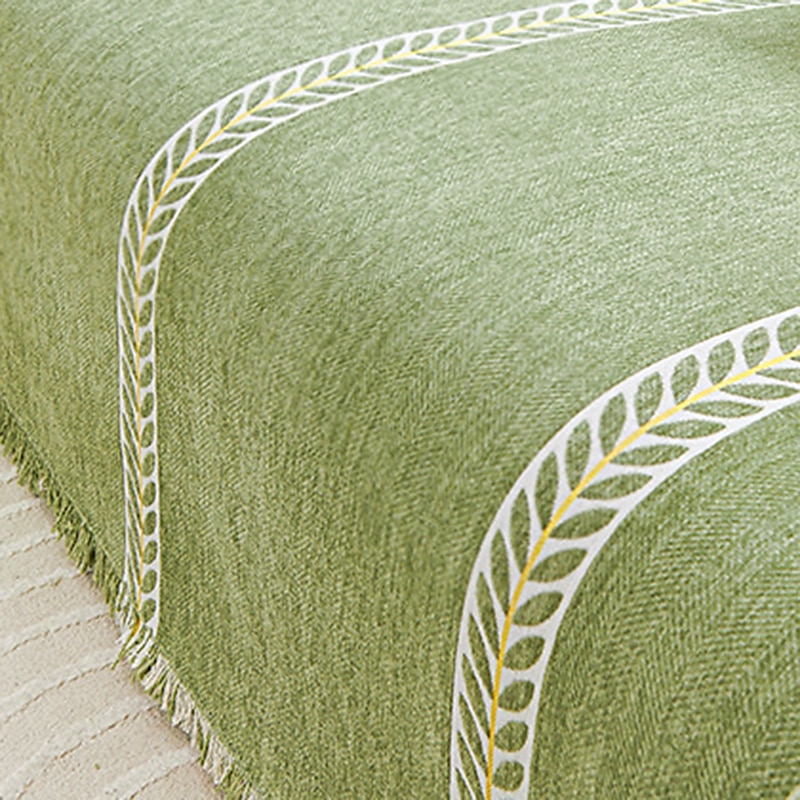 Chenille-Sofabezug, Couchbezug, Salbeigrün, Couchschutz, Sofadecke, Sofaüberwurf für Sofas, waschbar, Sofabezug für Hunde 2025 - $44.99 –P3