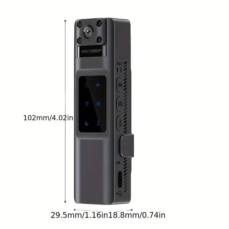 1080P HD Noise Reduction Camera WiFi Infrared DVR Video Recorder Body Camera L13 Wifi 2025 - $52.99 –P12
