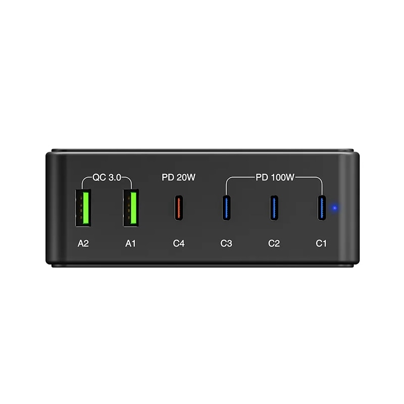 أوسب 3.0 نوع C المحاور 6 الموانئ 6 في 1 دعم وظيفة توصيل الطاقة أوسب هاب مع RJ45 12V / 3A DC 5 فولت / 3 أمبير 20 فولت / 5 أمبير توصيل الطاقة من أجل لابتوب تابليت هاتف ذكي 2025 - $75.99 –P7