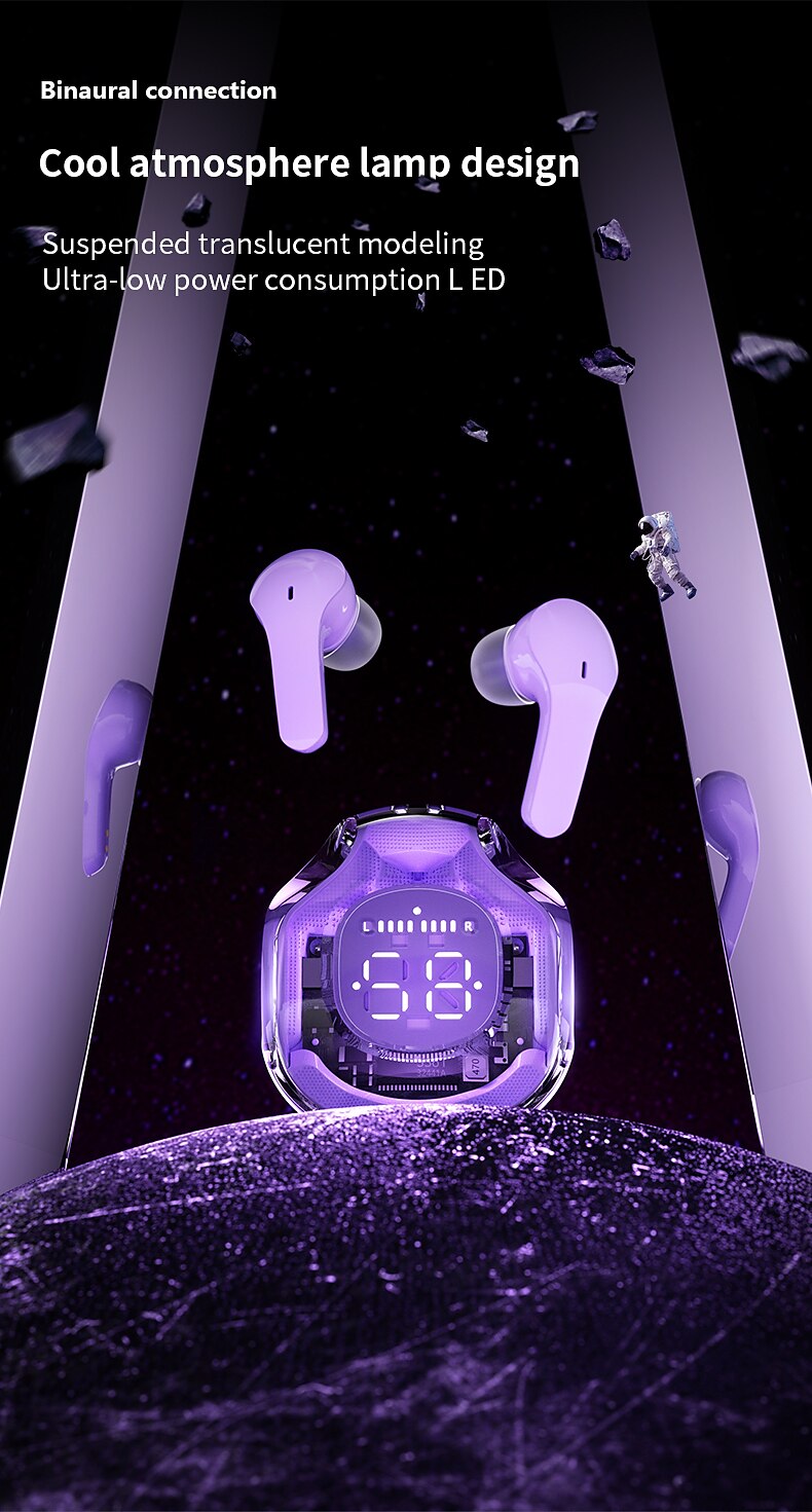 NEW T8 TWS Bluetooth 5.3 Headphones Wireless Earphone Sport Gaming Headsets Noise Reduction Earbuds Bass Touch Control 2025 - $22.99 –P11