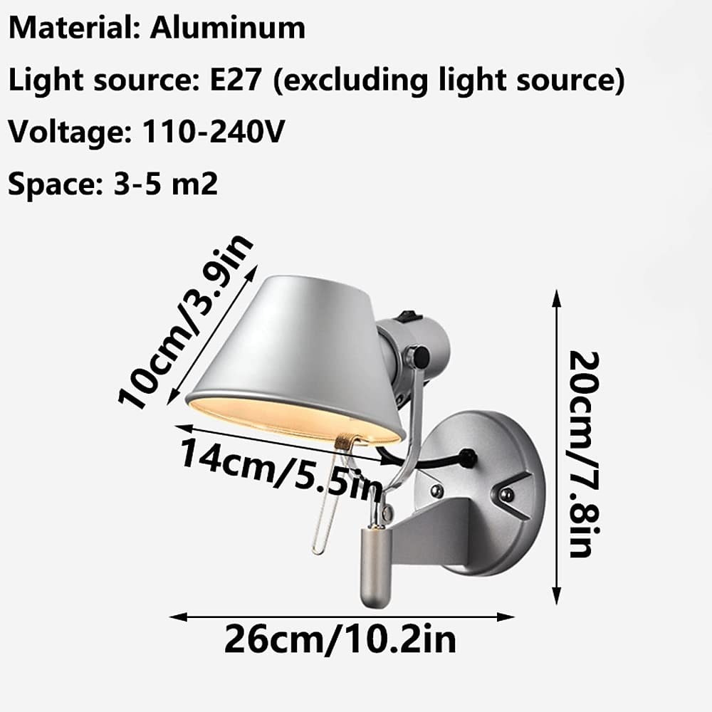 Interior LED Tradicional / Clássico Luzes de parede internas Quarto Escritório Metal Luz de parede 110-120V 220-240V de 2025 por $82.99 –P12