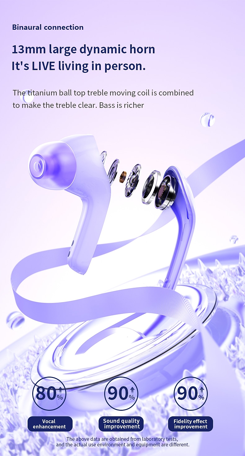NEW T8 TWS Bluetooth 5.3 Headphones Wireless Earphone Sport Gaming Headsets Noise Reduction Earbuds Bass Touch Control 2025 - $22.99 –P8