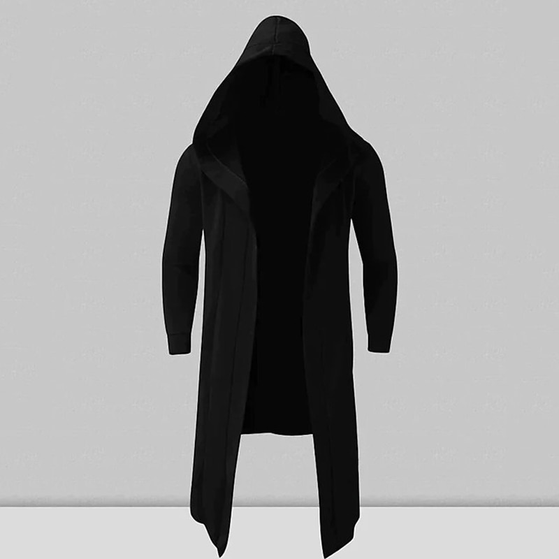 Homens Casaco impermeável Capa com Capuz Ao ar livre Roupa Diária Outono & inverno Poliéster agasalhos Roupa Moda Roupa de rua Tecido Bolsos Com Capuz de 2025 por $7.99 –P11