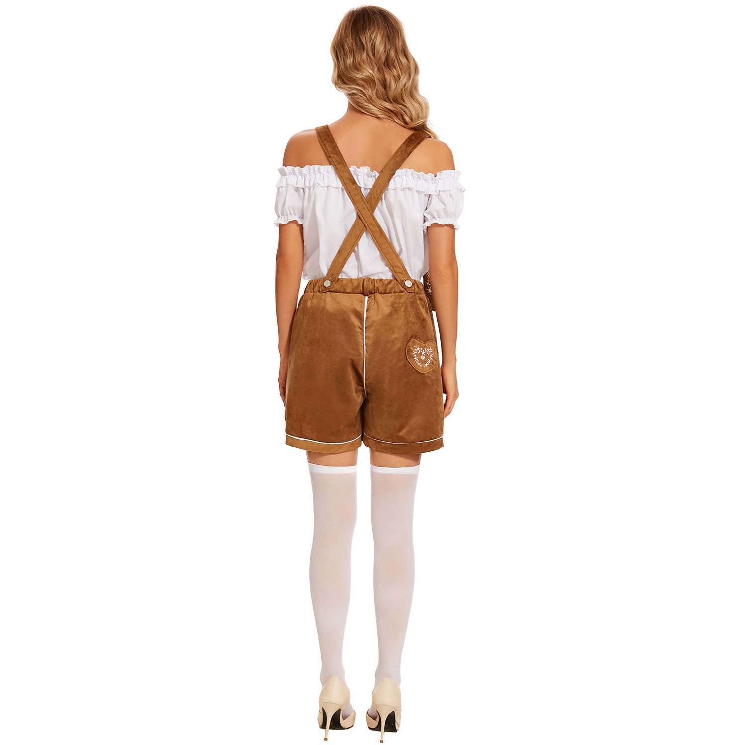 Oktoberfest Blouse / overhemd Lederhosen Alpine Hoed Beiers Bavarian Duits Weiden Dames Doek in traditionele stijl 2025 - $17.49 –P6