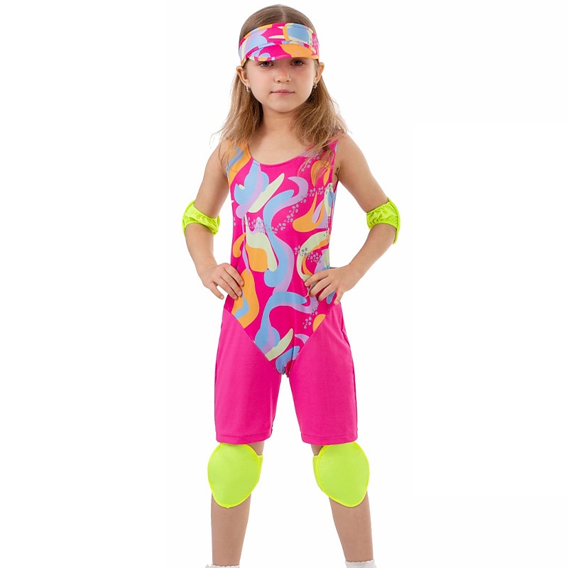 Rollerblade Outfits Doll Y2K Cowgirl Suits Jumpsuit Dress Hot Pink Girls Boys Family Cosplay Costume Halloween Carnival Masquerade 2025 - $35.99 –P2