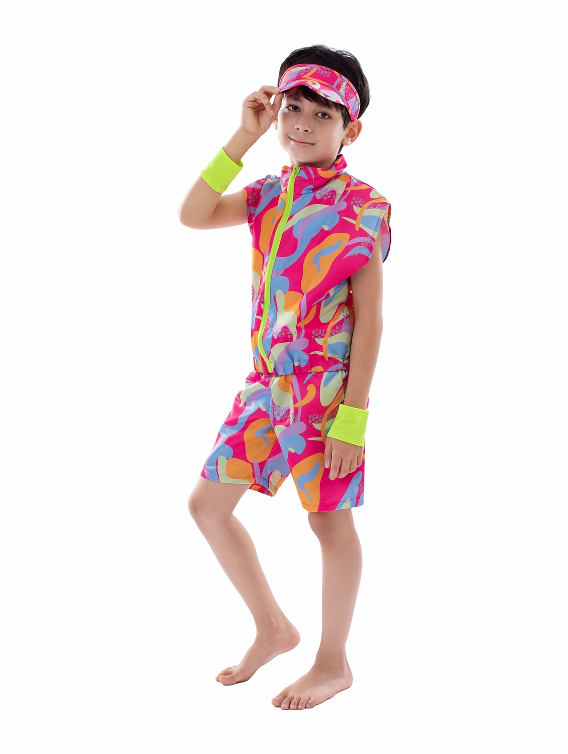 Rollerblade Outfits Doll Y2K Cowgirl Suits Jumpsuit Dress Hot Pink Girls Boys Family Cosplay Costume Halloween Carnival Masquerade 2025 - $35.99 –P4