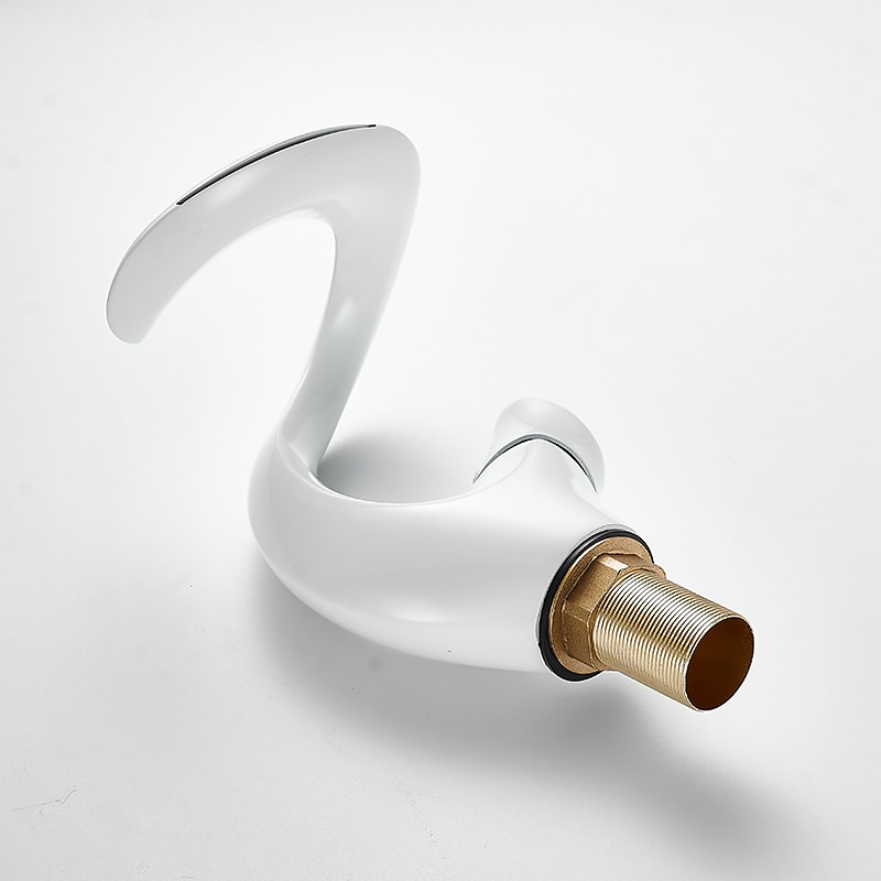 Lavandino rubinetto del bagno - Cascata Finiture verniciate Esterno Una manopola Un foroBath Taps del 2025 a $145.99 –P2
